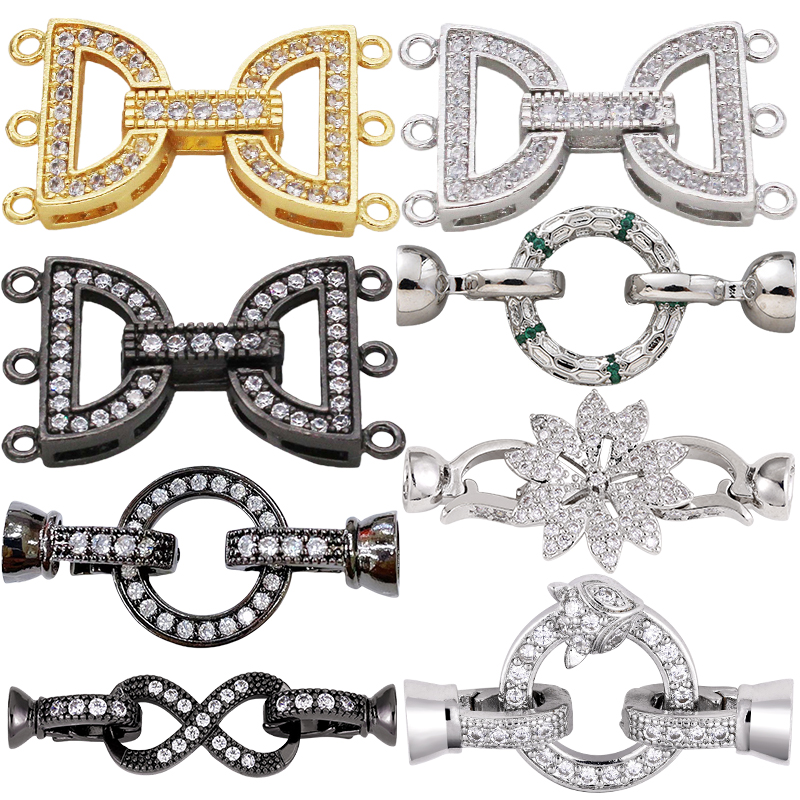 Jewelry Making Name - Juya 18K Vergulde Decoratieve Connector Sluiting