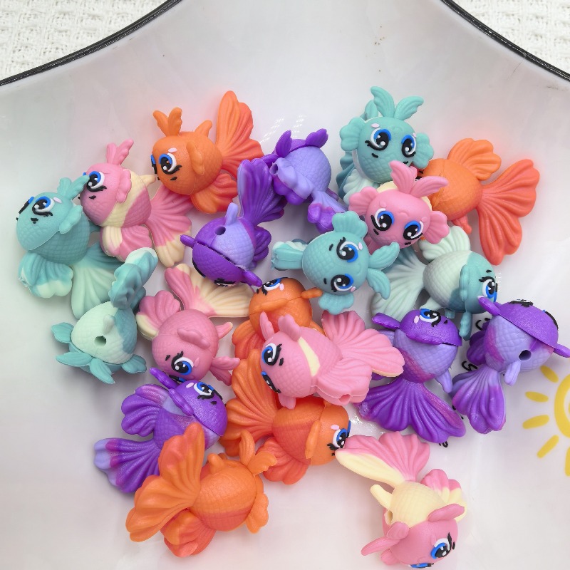 Jewelry Making 3 Year Old - 20 Stuks 3D Siliconen Kralen Food