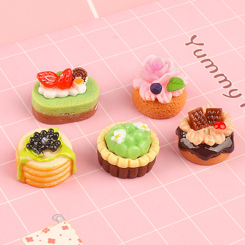Jewelry Making Desk - 5 stks Leuke Mini Fruit Cake