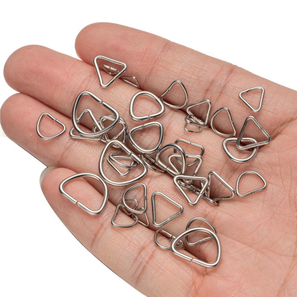 Jewelry Making Jump Rings - 100 stuks roestvrij staal open driehoek