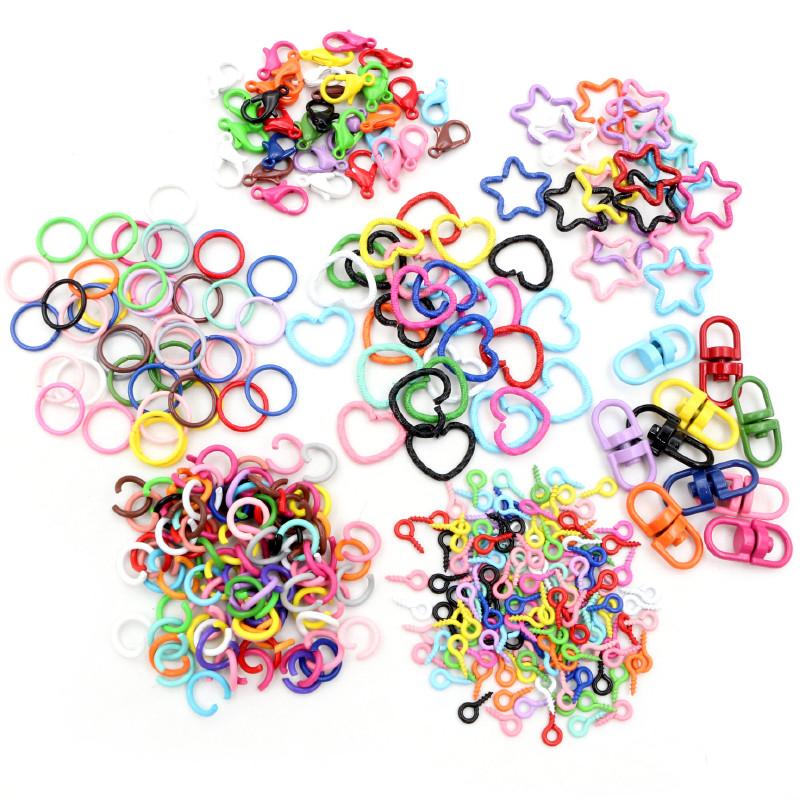 Jump Ring Assorted - Kleurrijke Gemengde Legering Split Jump Rings