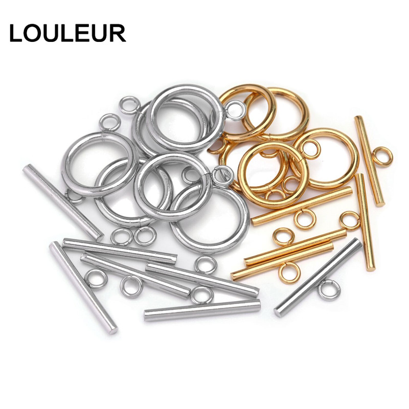 Jewelry Making Name - Rvs OT Sluitingen Armband Toggle Sluiting