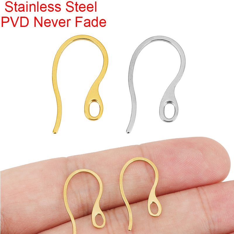 Jewelry Making Name - 20 stuks hypoallergene roestvrijstalen oorbelhaken met