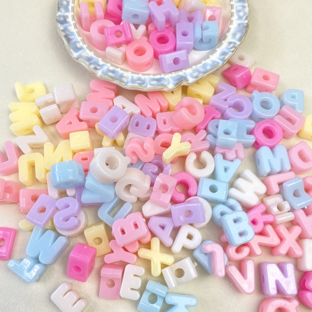 Jewelry Making Degree - 10/50/100PCS 14-20mm Acryl Letter Kralen Snoep