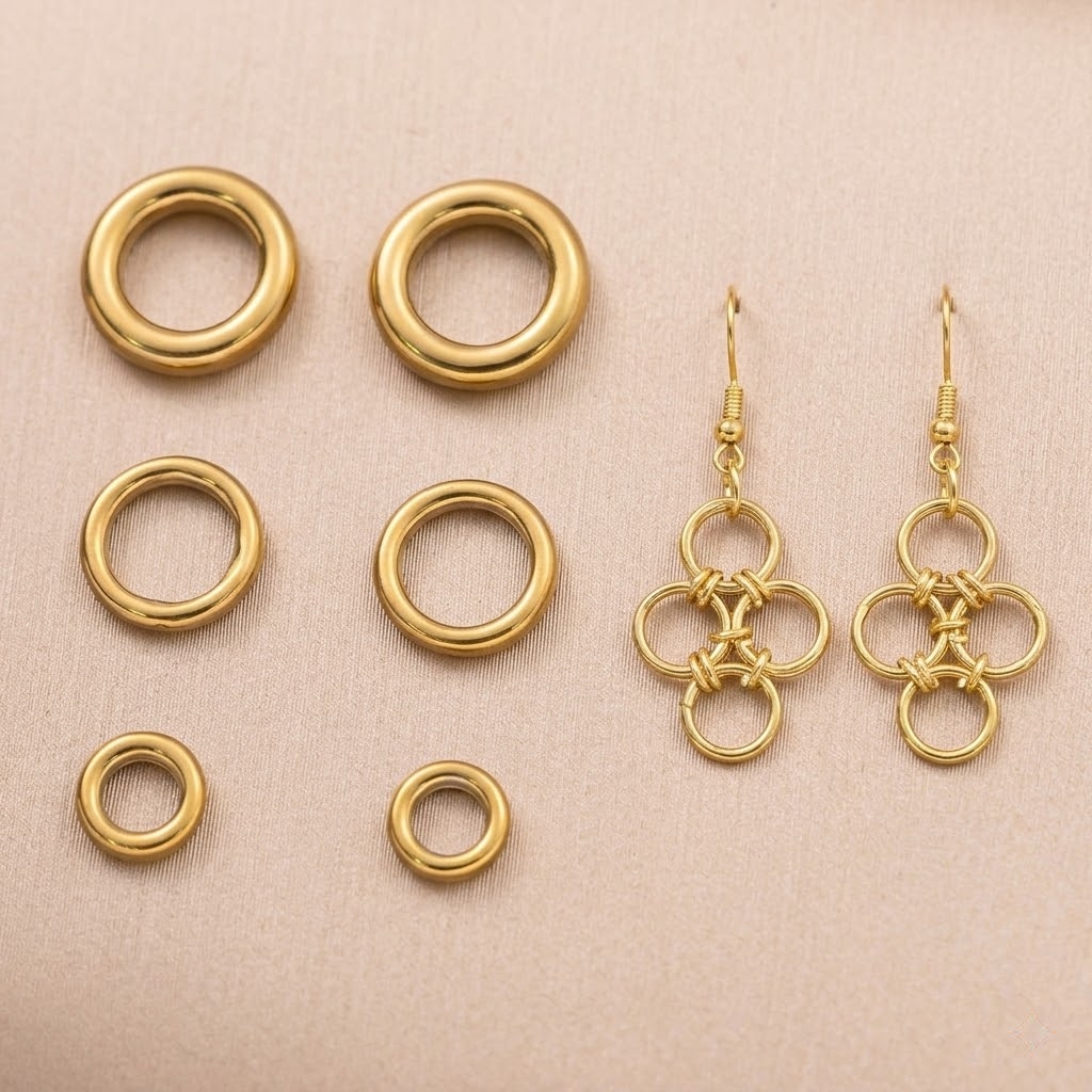 Jewelry Making Jump Rings - 20 stuks roestvrijstalen gesoldeerde ronde gesloten