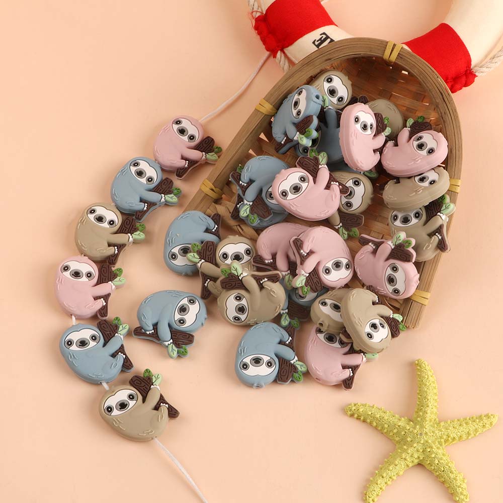 Jewelry Making 3 Year Old - Kovict 5 stk/partij Cartoon Mini Luiaard
