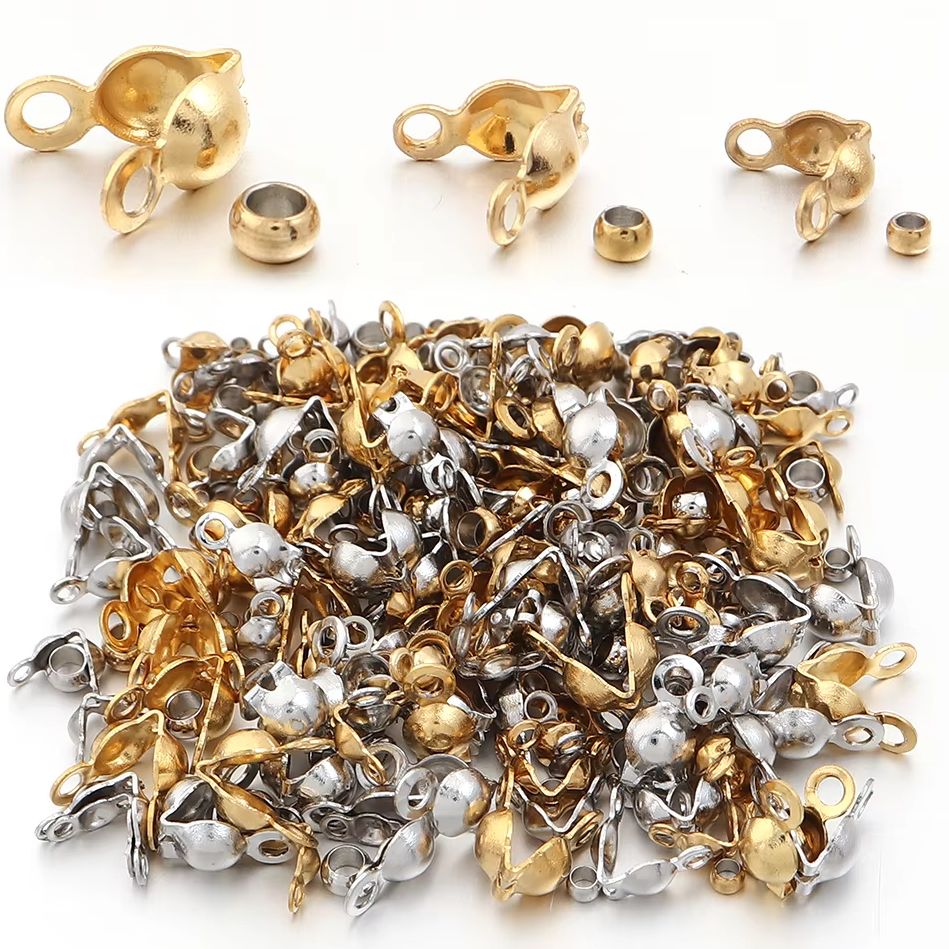 Jewelry Making Degree - 40-200 stuks RVS connector sluitingen crimp