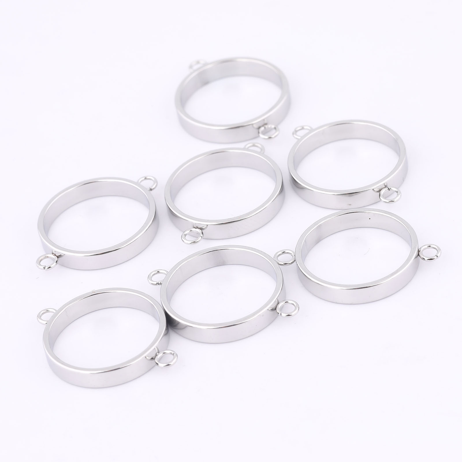 10 stuks roestvrij staal 14 mm - Jewelry Making With Resin recensie en prijs