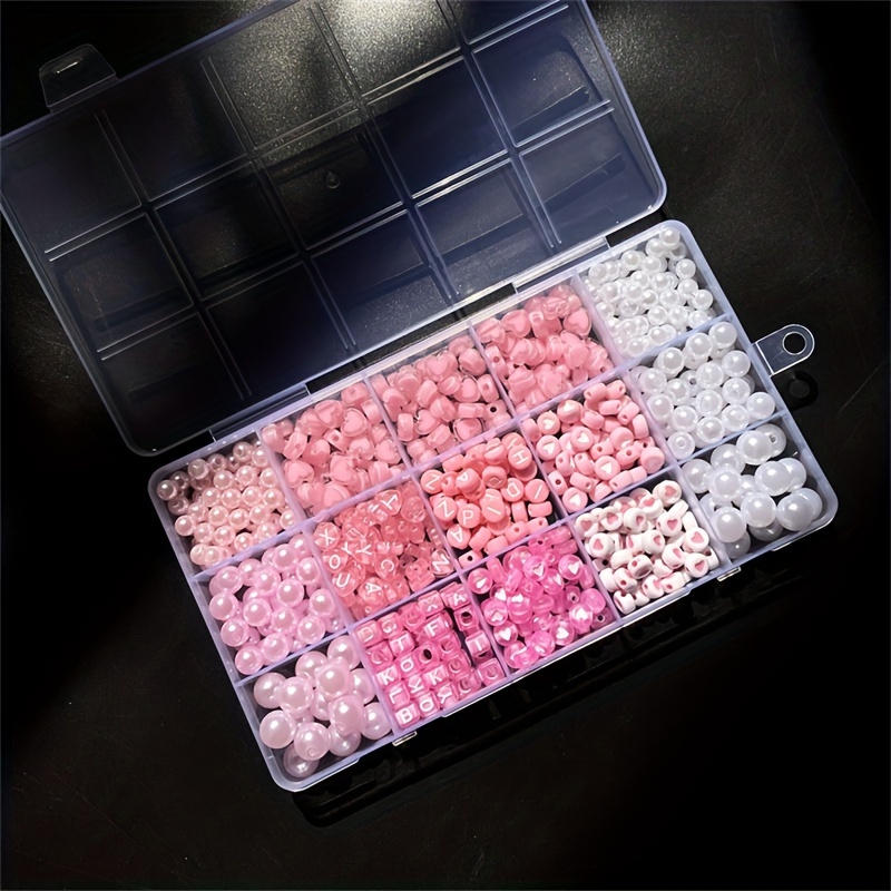 10-delige roze alfabetdoos, ac - Jewelry Making Degree recensie en prijs