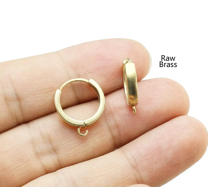 10st messing oorhoepels, lever - Jewelry Making Name recensie en prijs