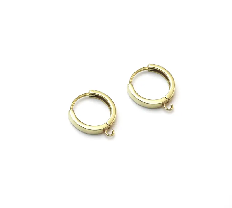 10st messing oorhoepels, lever - Jewelry Making Name recensie en prijs