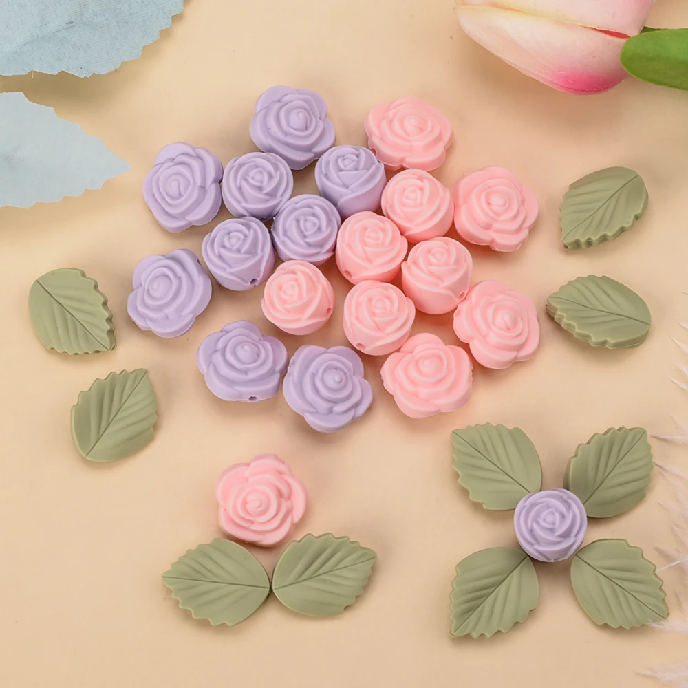 LOFCA 30 Stuks Rose Siliconen  - Jewelry Making 3 Year Old recensie en prijs