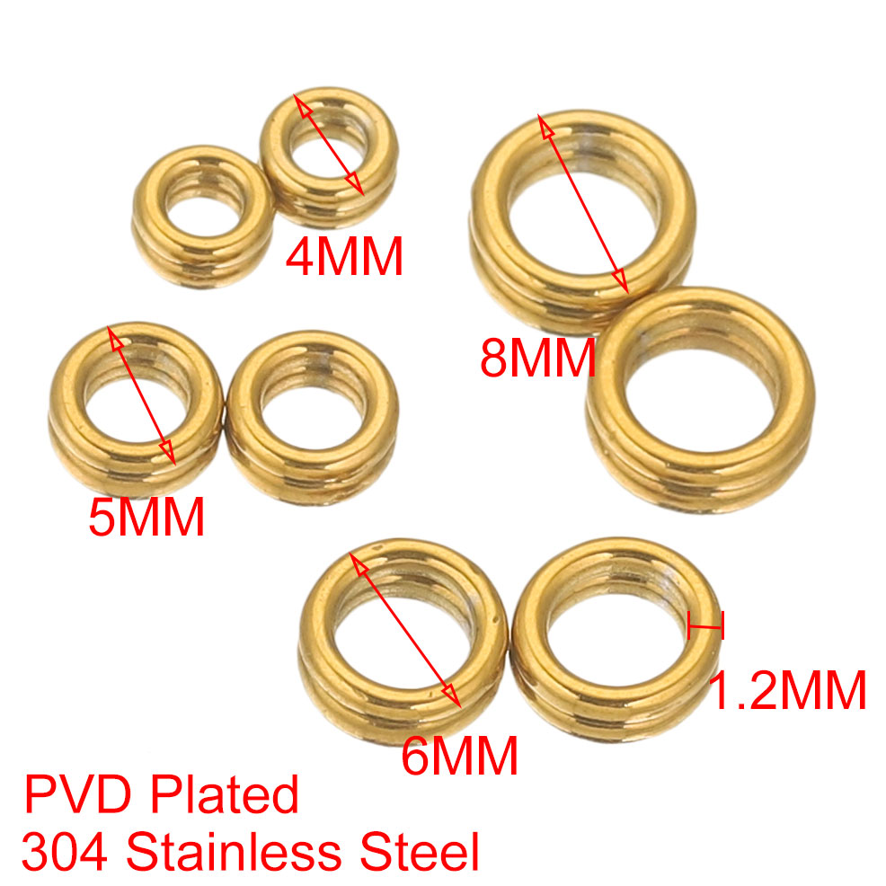 50 stuks roestvrij staal geslo - Jewelry Making Jump Rings recensie en prijs