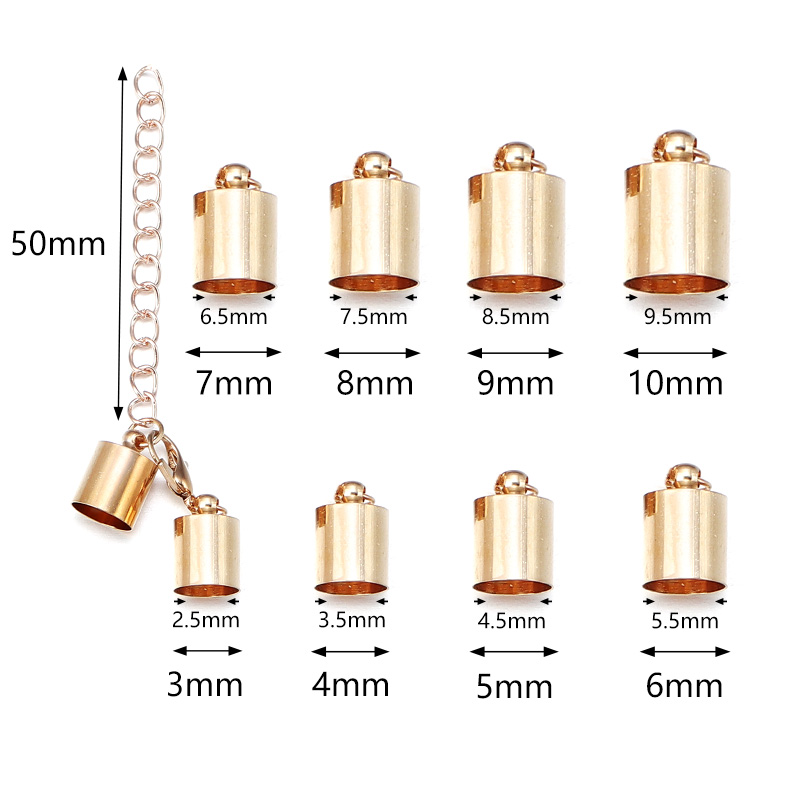 10Sets Lederen Koord Eindkappe - Jewelry Making Name recensie en prijs
