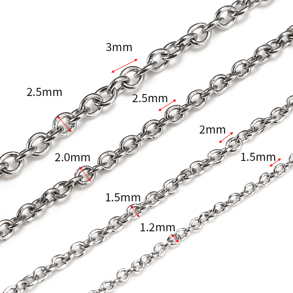 10 meter/rol roestvrij staal O - Jump Ring Assorted recensie en prijs