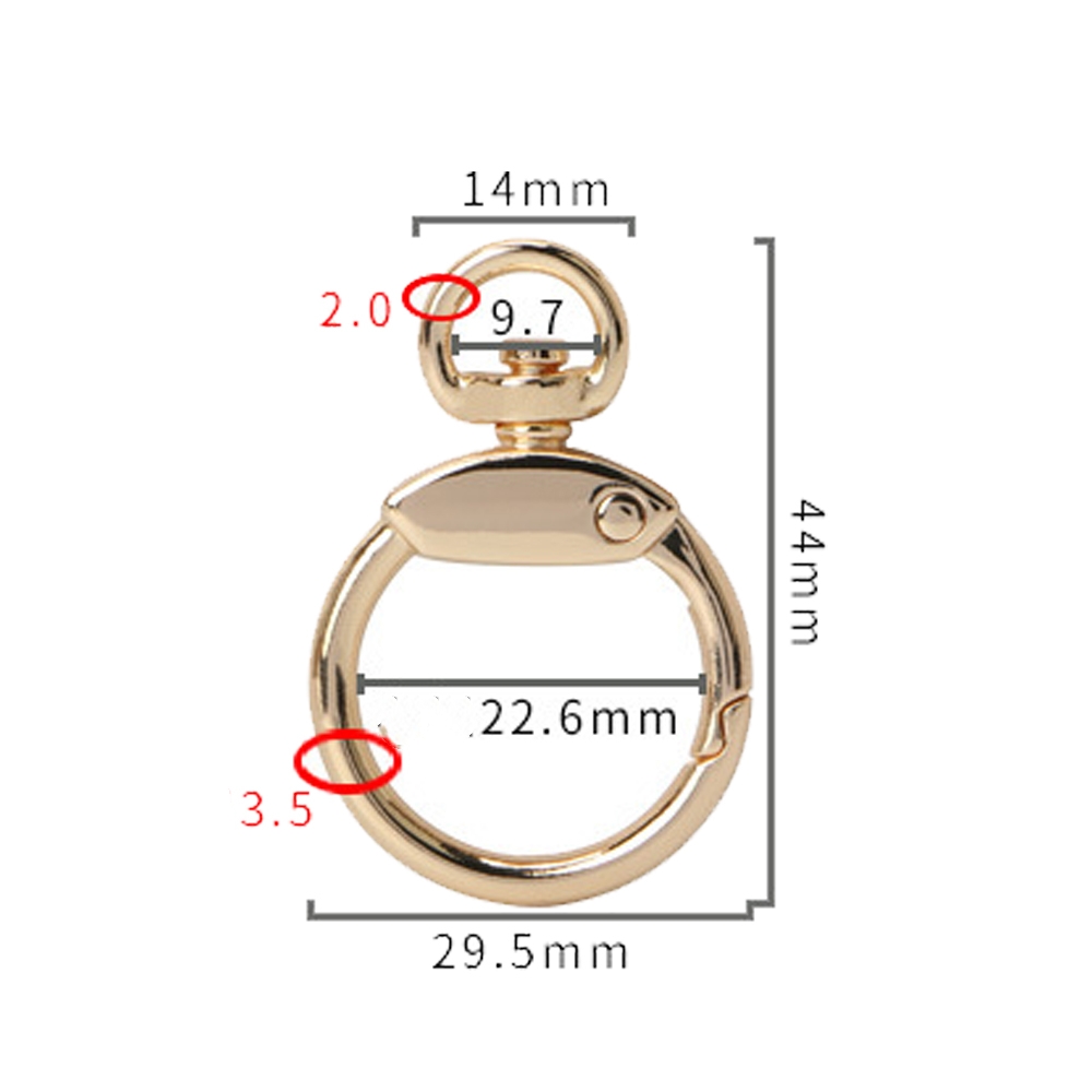 5 stuks/lot metalen open veerc - Jewelry Making Jump Rings recensie en prijs