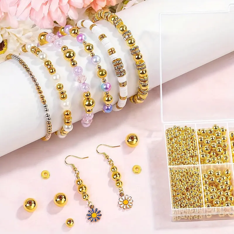 1000 stks Gouden Spacer Kralen - Jewelry Making Degree recensie en prijs