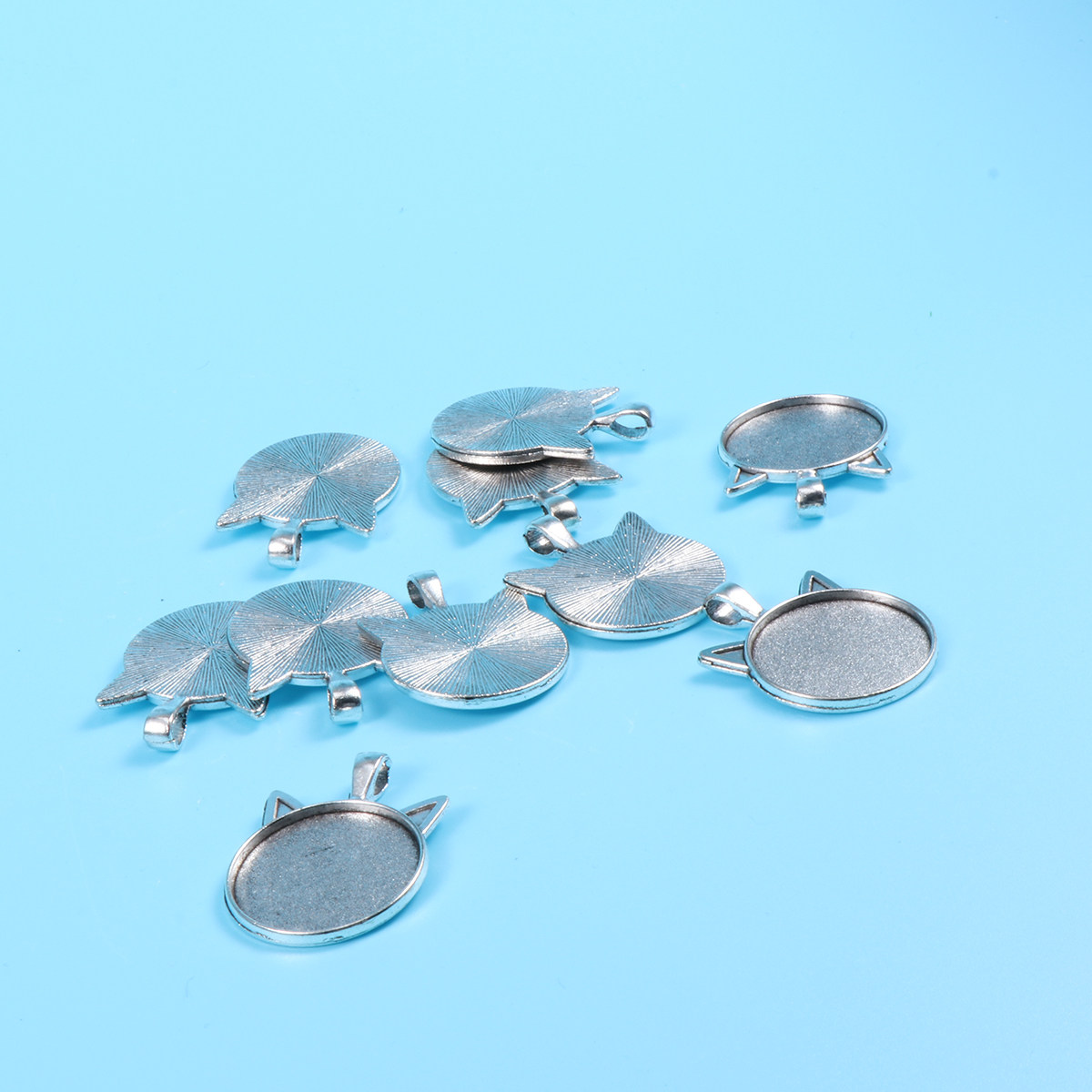 10 Stuks Kat Oor Bezel Hanger  - Jewelry Making With Resin recensie en prijs