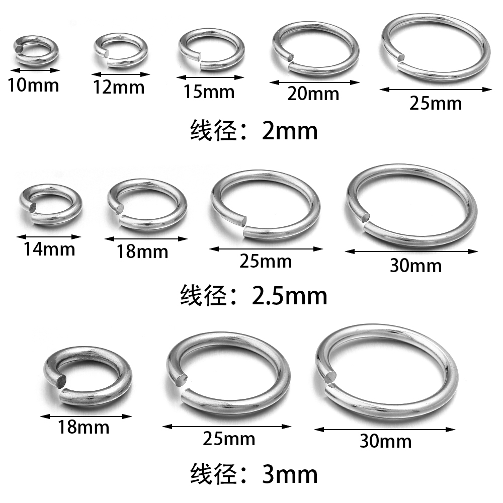 20 Stuks 10/12/14/15/18/20/25  - Jewelry Making Jump Rings recensie en prijs