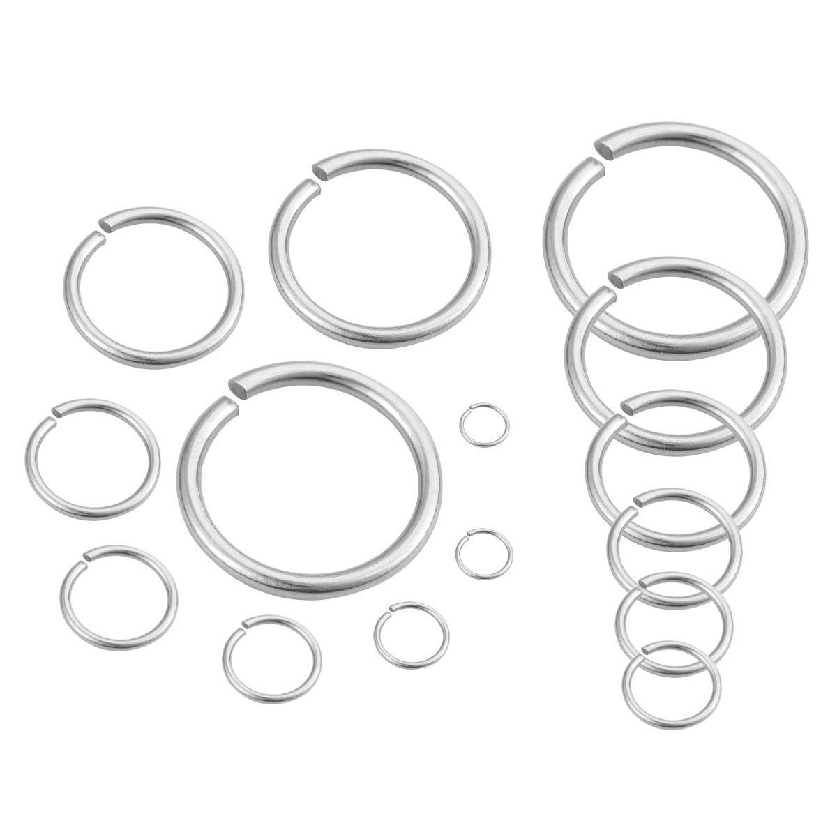 20 Stuks 10/12/14/15/18/20/25  - Jewelry Making Jump Rings recensie en prijs