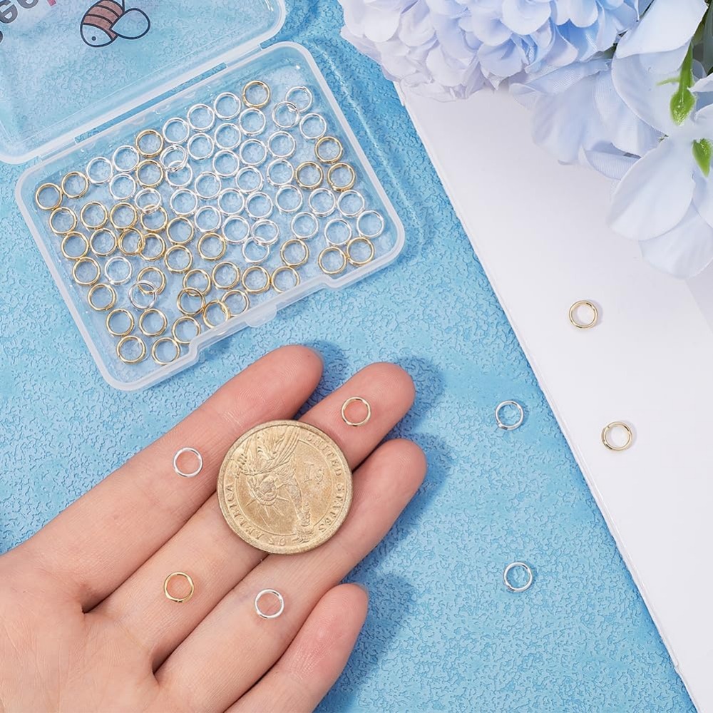 1 doos 80 stuks split ringetje - Jewelry Making Jump Rings recensie en prijs