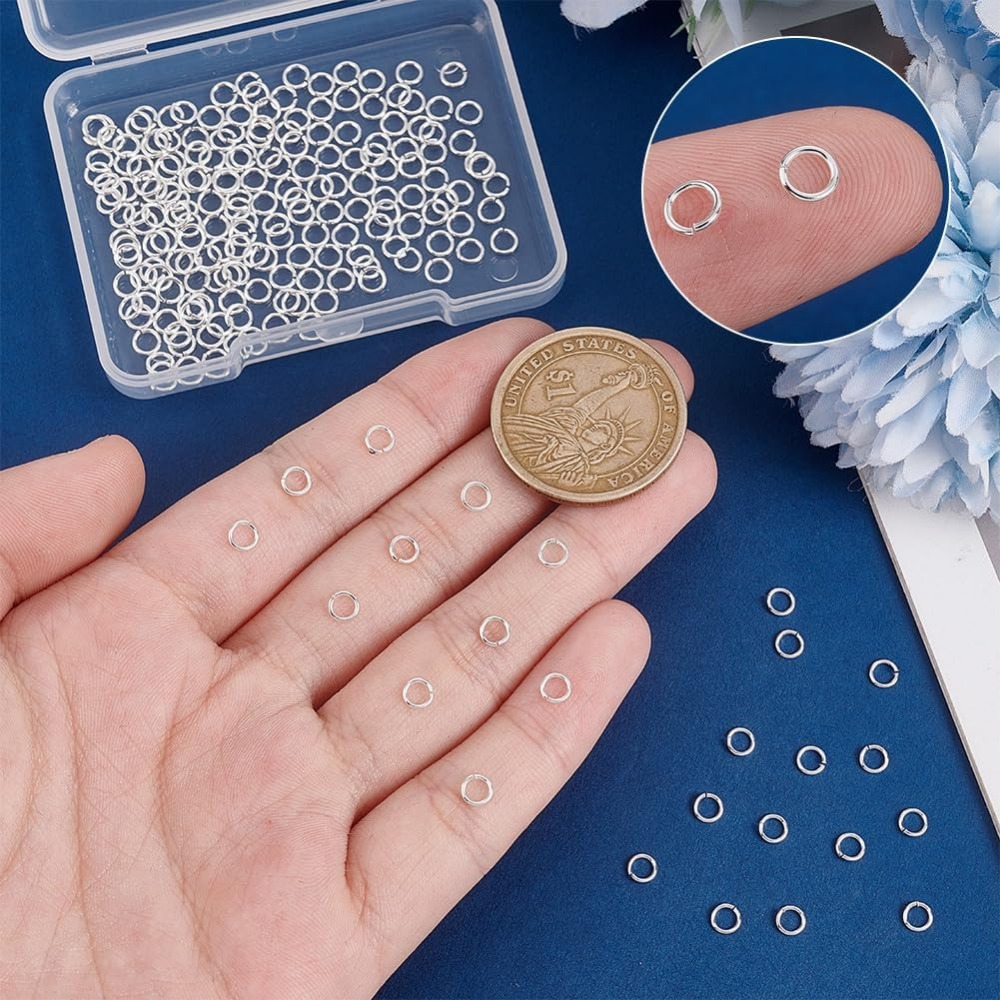200 stuks 925 sterling verzilv - Jewelry Making Jump Rings recensie en prijs