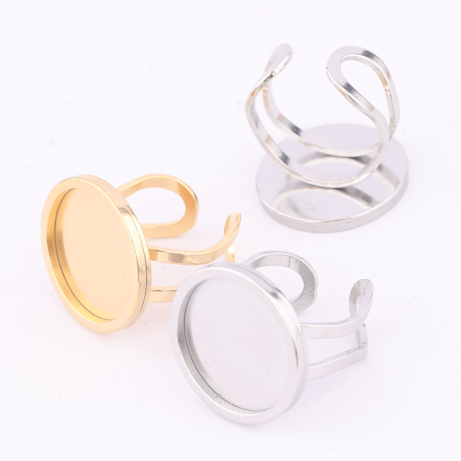 5 stks 18mm Ronde Cabochon Rin - Jewelry Making Degree recensie en prijs
