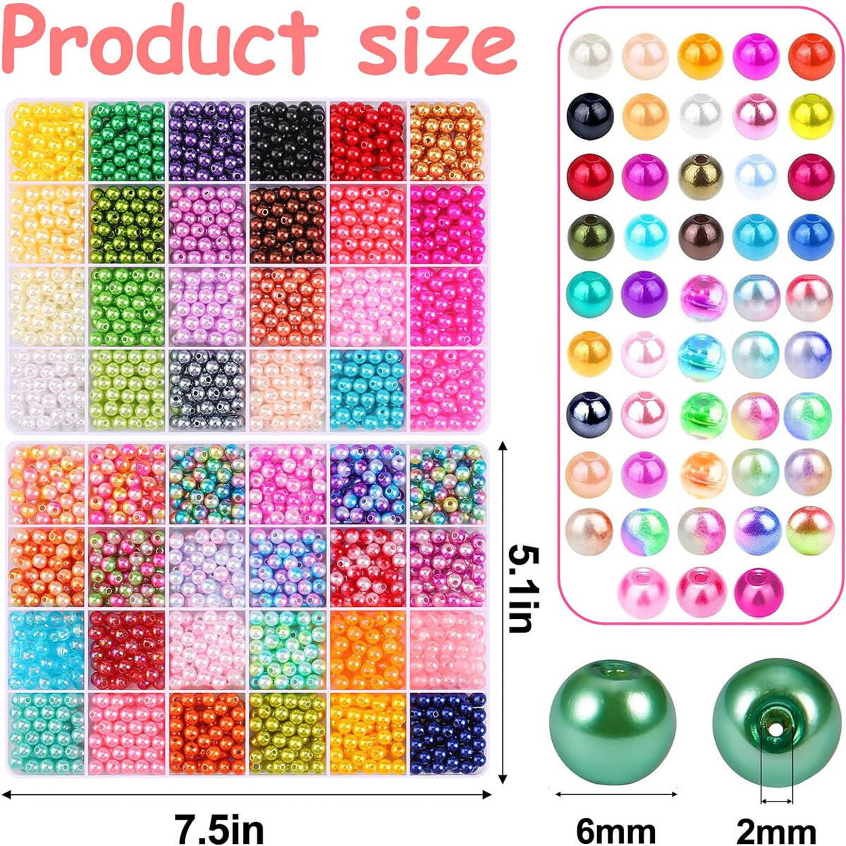 2400 Stuks 48 Compartimenten P - Jewelry Making Degree recensie en prijs